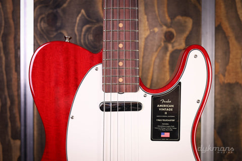 Fender American Vintage II Telecaster '63 Trans Red