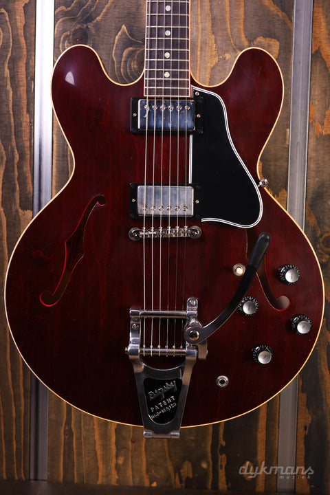 Gibson '61 ES 335 Viking Red Bigsby Murphy Lab Light Aged