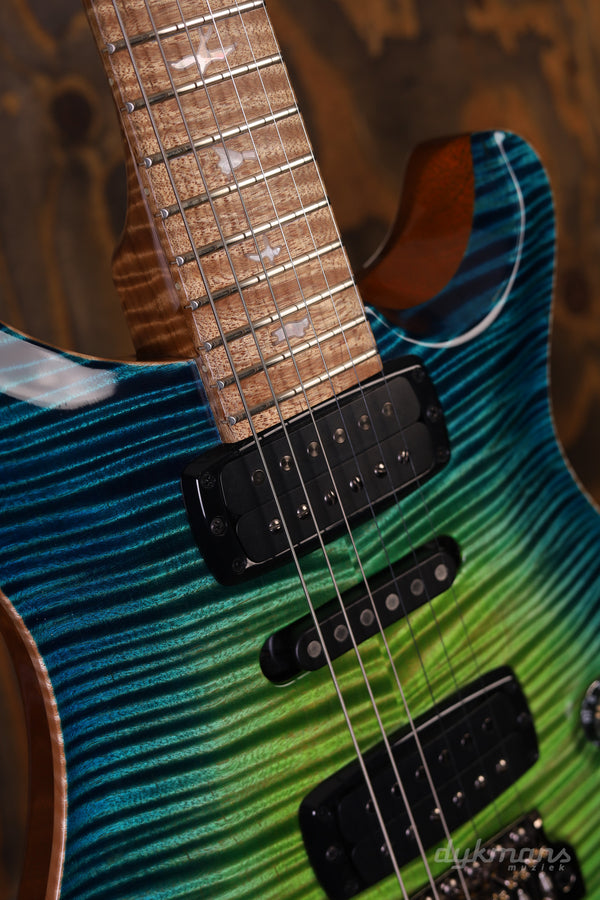 PRS Private Stock Modern Eagle V Green Luminlay LTD Laguna Glow PRE-OWNED!
