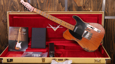 Fender Custom Shop Dale Wilson Masterbuilt 1952 Telecaster Heavy Relic Aged Natural