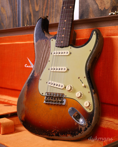 Fender Custom Shop Dale Wilson Masterbuilt 1962 Stratocaster Heavy Relic Sunburst