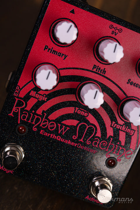 EarthQuaker Devices Rainbow Machine Polyphonic Pitch Mesmerizer Twilight Glitter