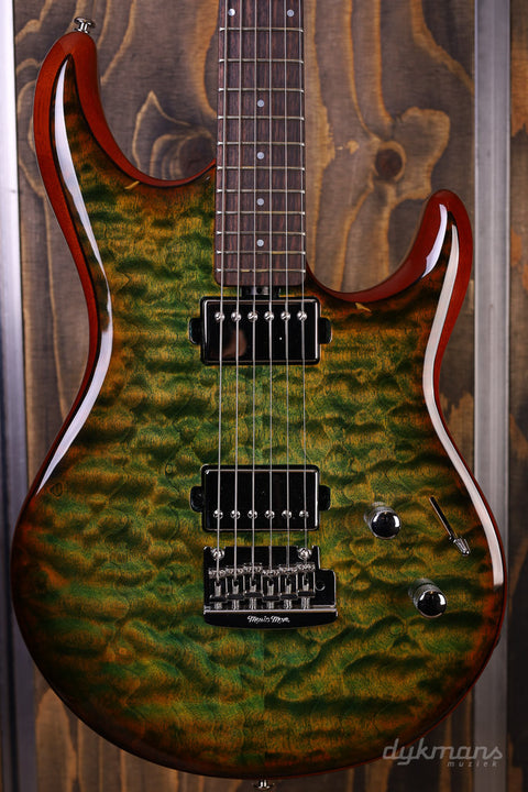 Music Man Luke III HH Luscious Green Quilt