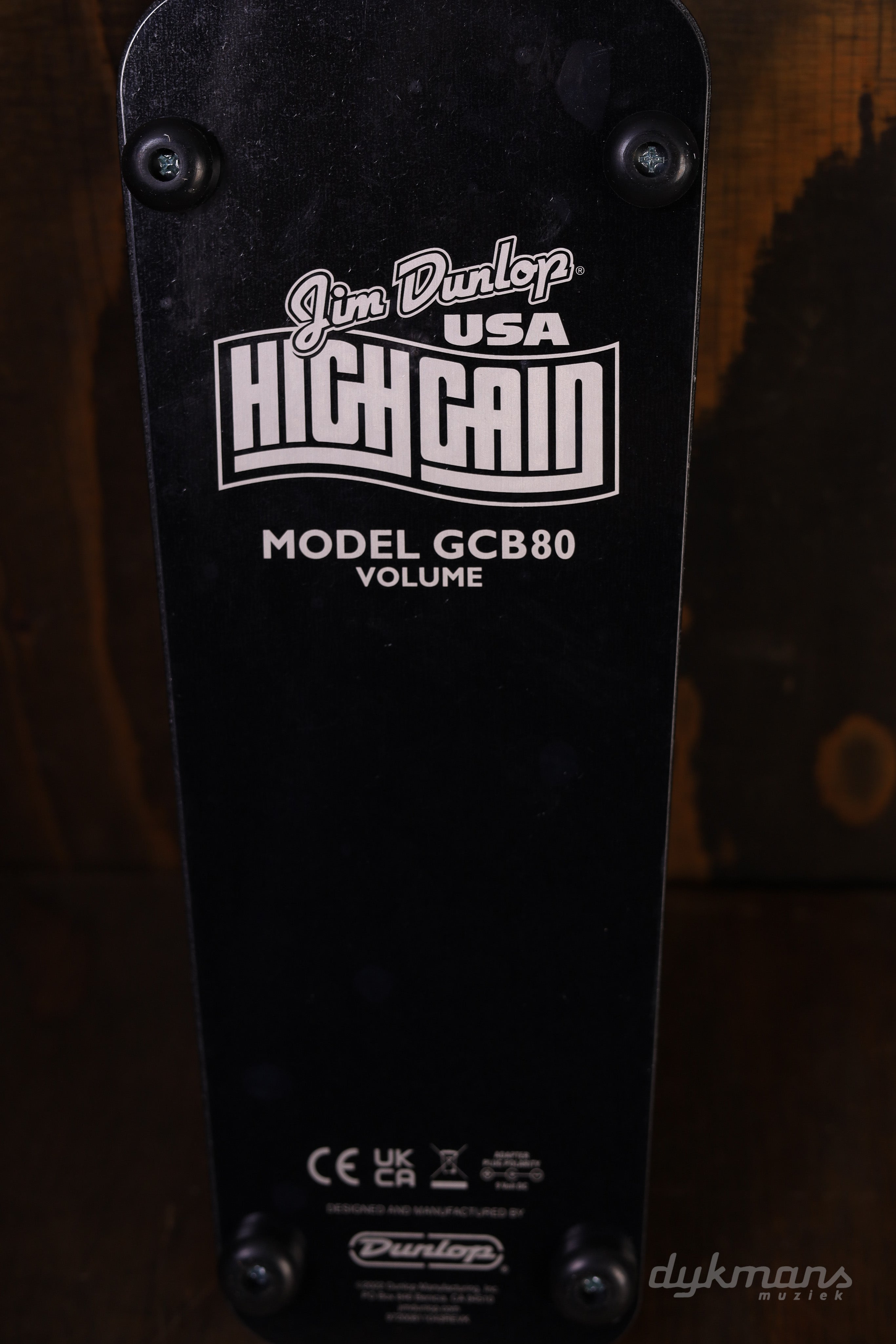 Dunlop GCB80 High Gain Volume Pedal – Dijkmans Guitars
