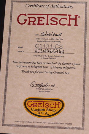 Gretsch Custom Shop 1959 White Penguin Faded Shell Pink Super Heavy Relic by Master Builder Chad Henrichsen