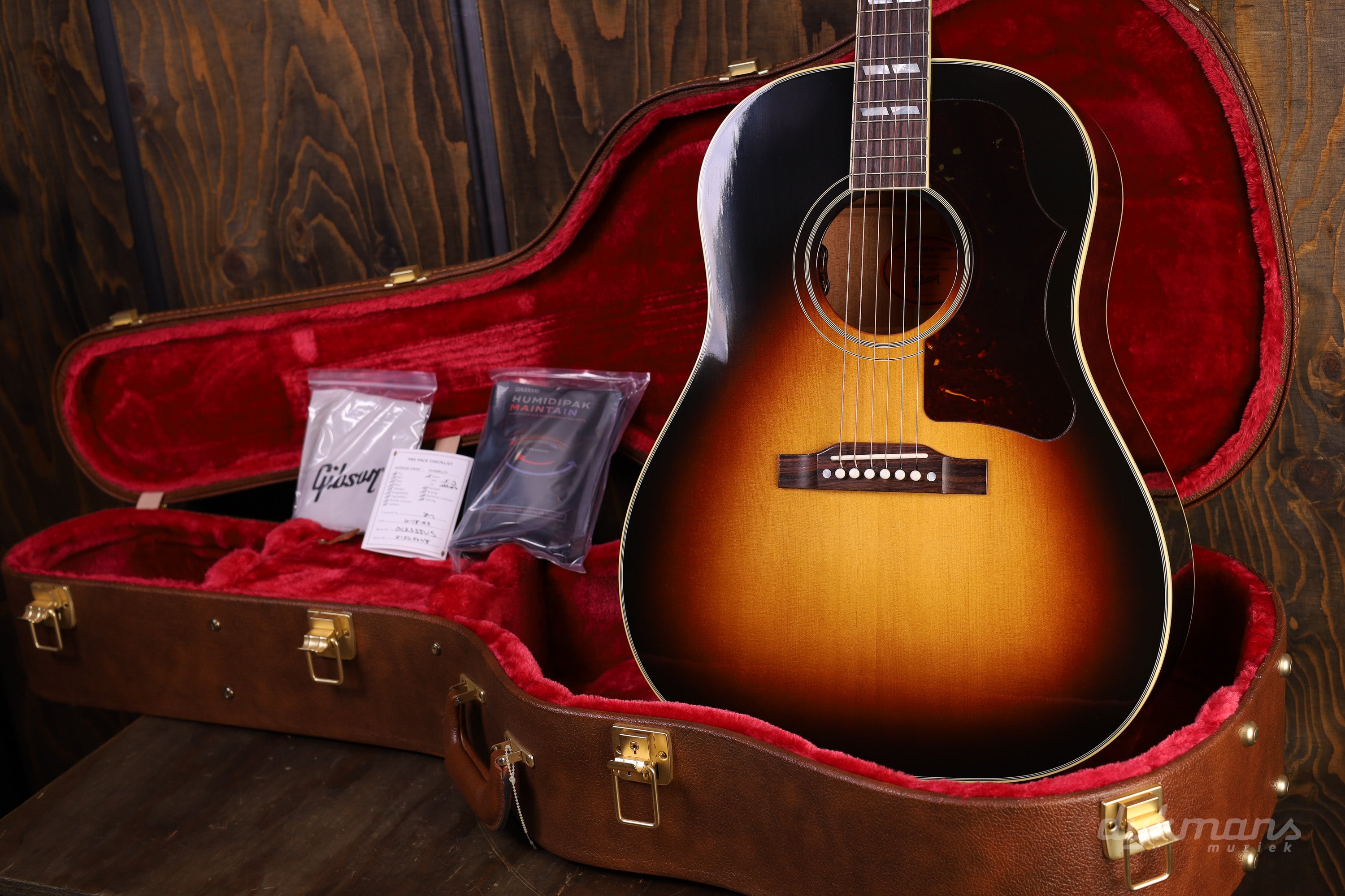 Gibson Southern Jumbo Original Vintage Sunburst – Dijkmans Guitars