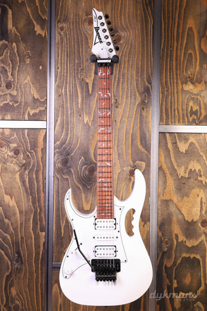 Ibanez JEMJR Steve Vai Jem Jr. White Lefty PRE-OWNED!