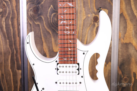 Ibanez JEMJR  Steve Vai Jem Jr. White Lefty PRE-OWNED!