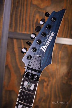 Ibanez Prestige RG653DX Transparent Deep Blue Flat