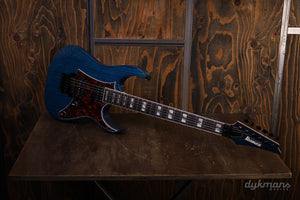 Ibanez Prestige RG653DX Transparent Deep Blue Flat