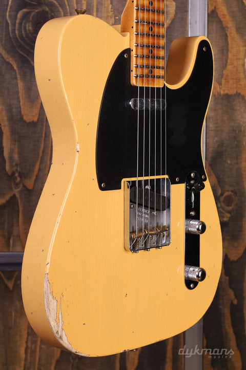 Fender Custom Shop Limited Edition '53 Telecaster Relic Aged Nocaster Blonde