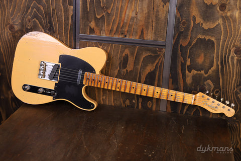 Fender Custom Shop Limited Edition '53 Telecaster Relic Aged Nocaster Blonde