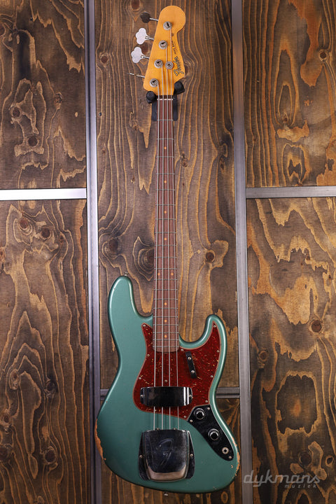 Fender Custom Shop 62 Jazz Bass Relic Aged Sherwood Green Metallic