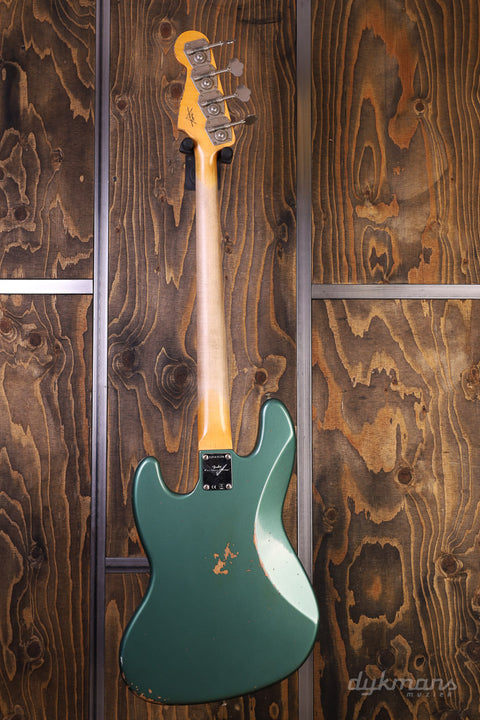 Fender Custom Shop 62 Jazz Bass Relic Aged Sherwood Green Metallic