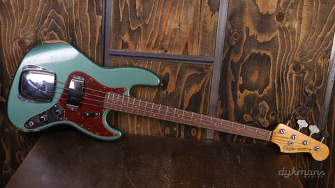 Fender Custom Shop 62 Jazz Bass Relic Aged Sherwood Green Metallic