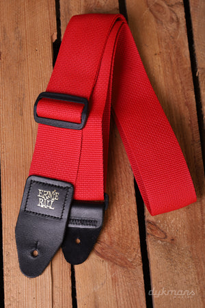 Ernie Ball Strap Rood