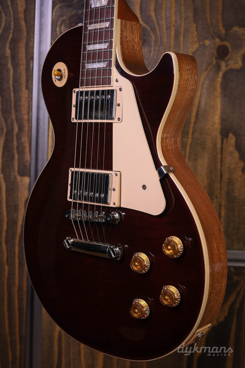 Gibson Les Paul Standard 50s Figured Top Translucent Custom Color Series Oxblood 