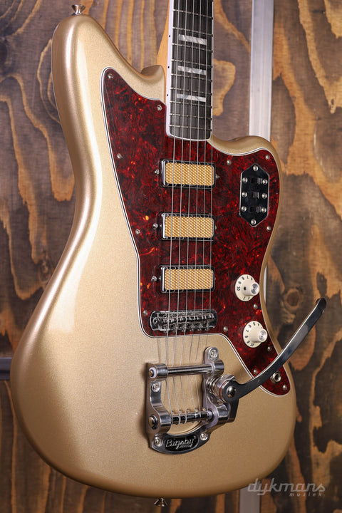 Fender Gold Foil Jazzmaster Shoreline Gold