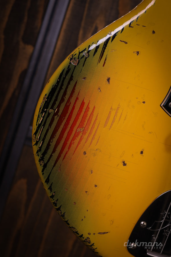 Novo Serus J Finish Over Finish Vandalism over '64 3-Tone Burst