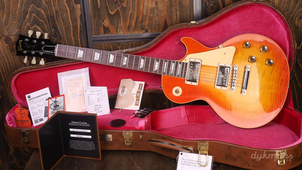Gibson Custom Shop 1960 Les Paul Standard Tangerine Burst VOS