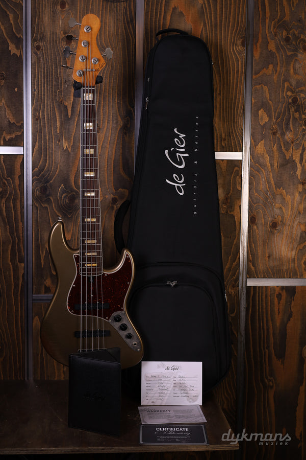De Gier Bebop 5 Classic Expresso silver relic