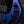Music Man DarkRay 4 Custom Color Blue Sparkle PRE-OWNED