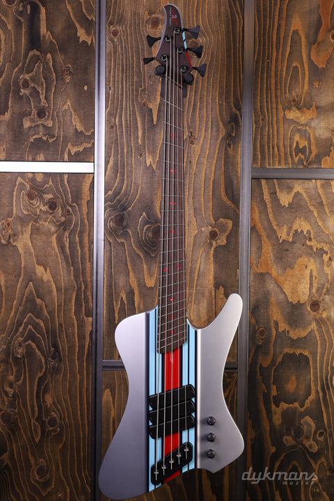 Dingwall Custom Shop D-Roc Custom 5-string Martini Porsche Stripe NAMM 2024