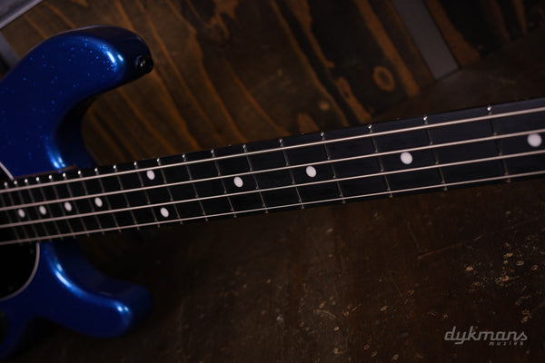 Music Man DarkRay 4 Custom Color Blue Sparkle PRE-OWNED
