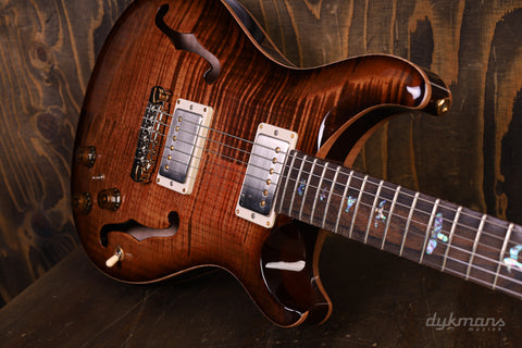 PRS Wood Library Hollowbody II Copperhead Burst 10-Top