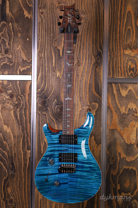 PRS Wood Library Custom 24 Lefty Aquamarine