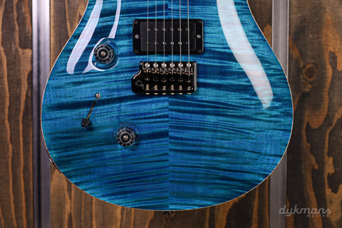 PRS Wood Library Custom 24 Lefty Aquamarine