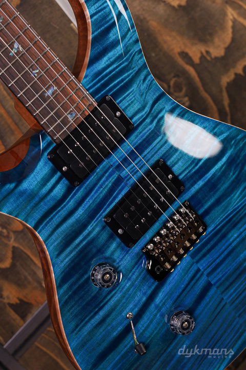 PRS Wood Library Custom 24 Lefty Aquamarine