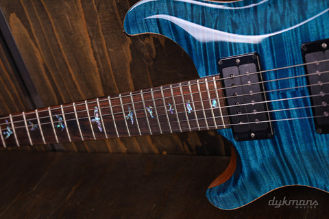 PRS Wood Library Custom 24 Lefty Aquamarine