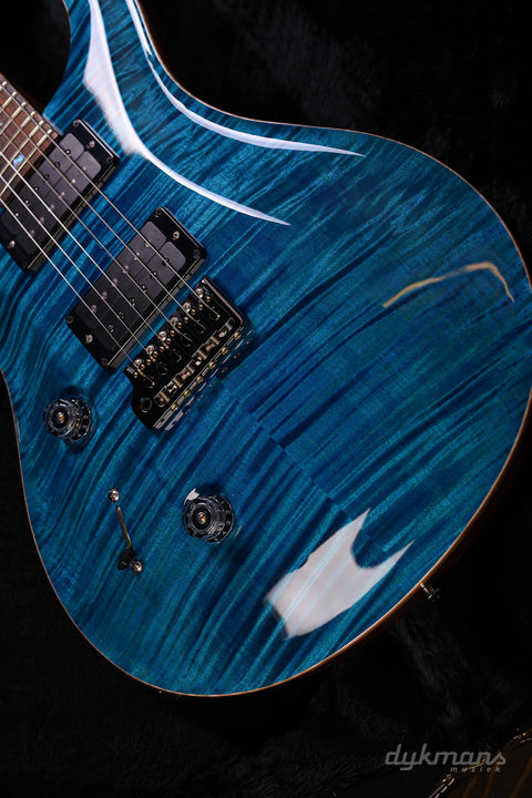 PRS Wood Library Custom 24 Lefty Aquamarine