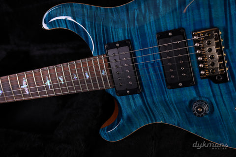 PRS Wood Library Custom 24 Lefty Aquamarine