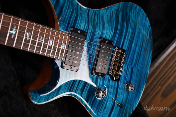 PRS Wood Library Custom 24 Lefty Aquamarine