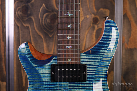 PRS Wood Library Custom 24 Lefty River Blue