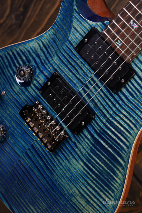 PRS Wood Library Custom 24 Lefty River Blue