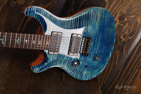 PRS Wood Library Custom 24 Lefty River Blue