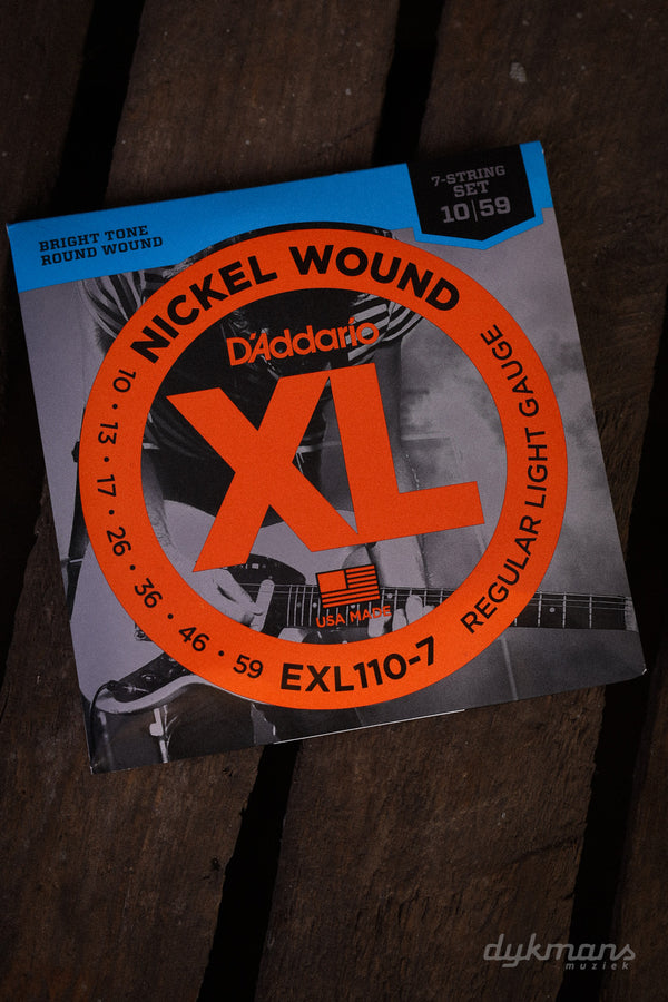 D'addario Nickel Wound 10-46 7-string