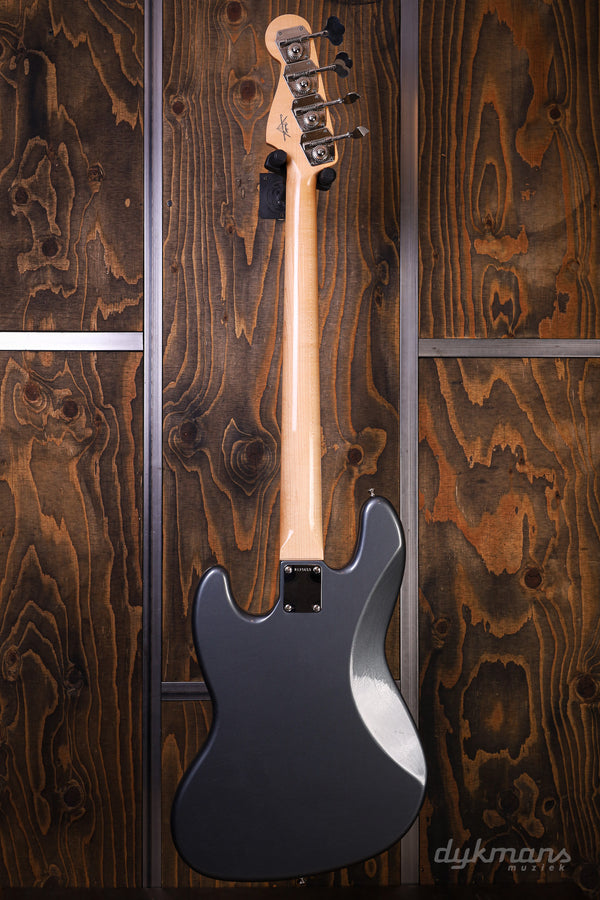 Fender Custom Shop '64 Jazz Bass Journeyman Relic Charcoal Frost Metallic PRE-OWNED!