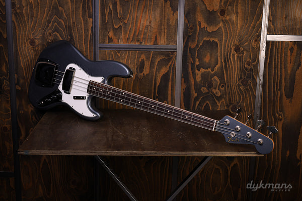 Fender Custom Shop '64 Jazz Bass Journeyman Relic Charcoal Frost Metallic PRE-OWNED!