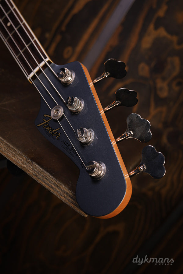 Fender Custom Shop '64 Jazz Bass Journeyman Relic Charcoal Frost Metallic PRE-OWNED!