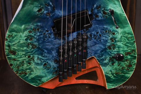 Mayones Hydra 6 Elite VF Trans Blue Greenburst