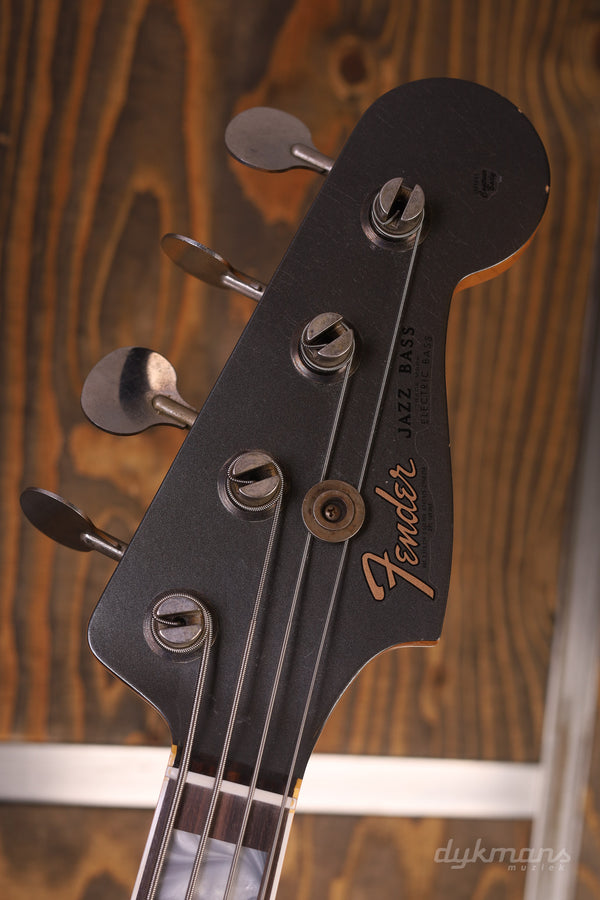 Fender Custom Shop Limited Edition P-Bass Special Journeyman Relic Charcoal Frost Metallic PRE-OWNED