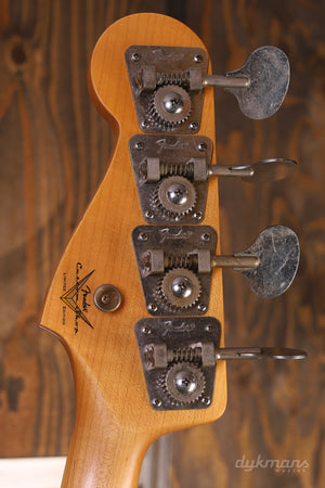 Fender Custom Shop Limited Edition P-Bass Special Journeyman Relic Charcoal Frost Metallic PRE-OWNED