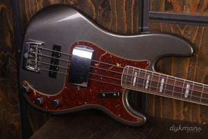 Fender Custom Shop Limited Edition P-Bass Special Journeyman Relic Charcoal Frost Metallic PRE-OWNED