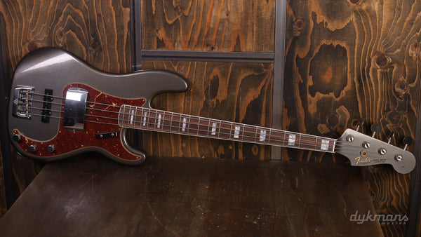 Fender Custom Shop Limited Edition P-Bass Special Journeyman Relic Charcoal Frost Metallic PRE-OWNED