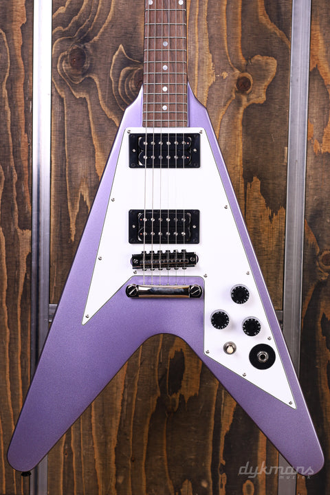 Epiphone Kirk Hammett 1979 Flying V Purple Metallic