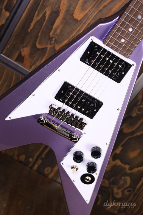 Epiphone Kirk Hammett 1979 Flying V Purple Metallic